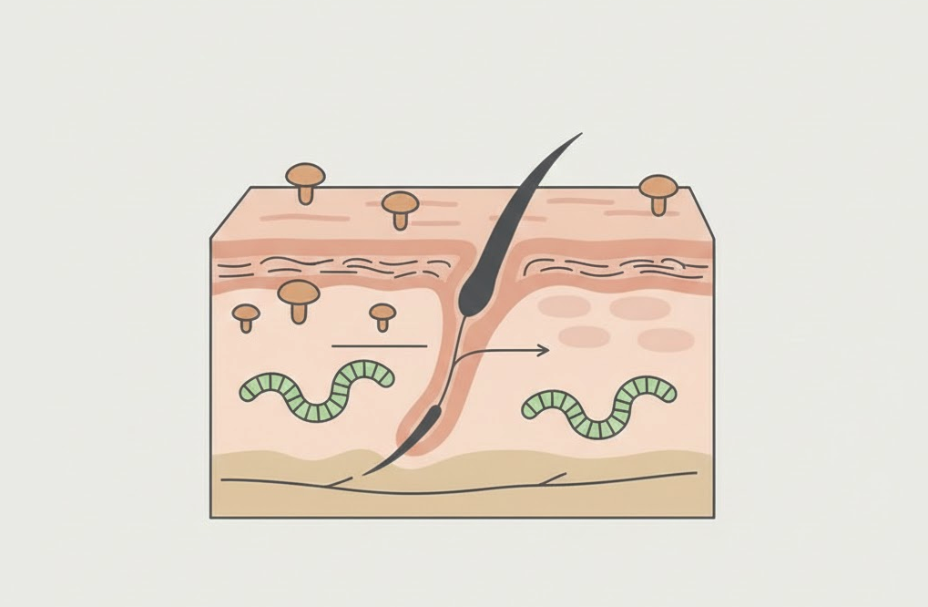 Memahami istilah parasit dan papiloma dalam diskusi kesehatan kulit